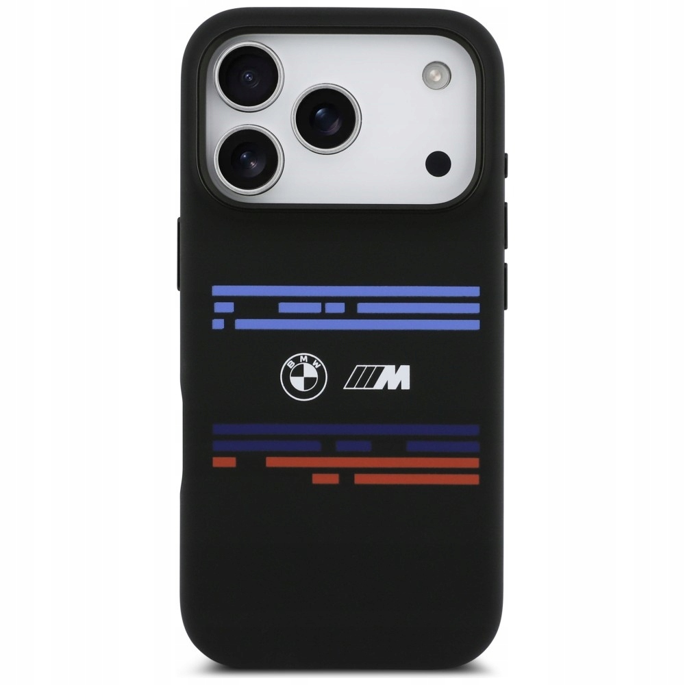 Pouzdro Bmw pro iPhone 17 Pro, obal MagSafe s krytem na zadní stranu zadní kryt