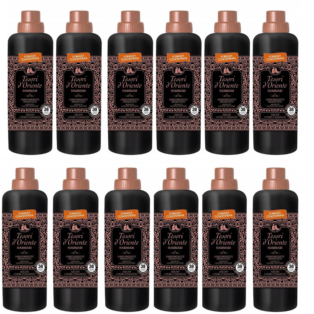 Sada 12 Kusů Tesori D’oriente Hammam tekutá aviváž 0,76L