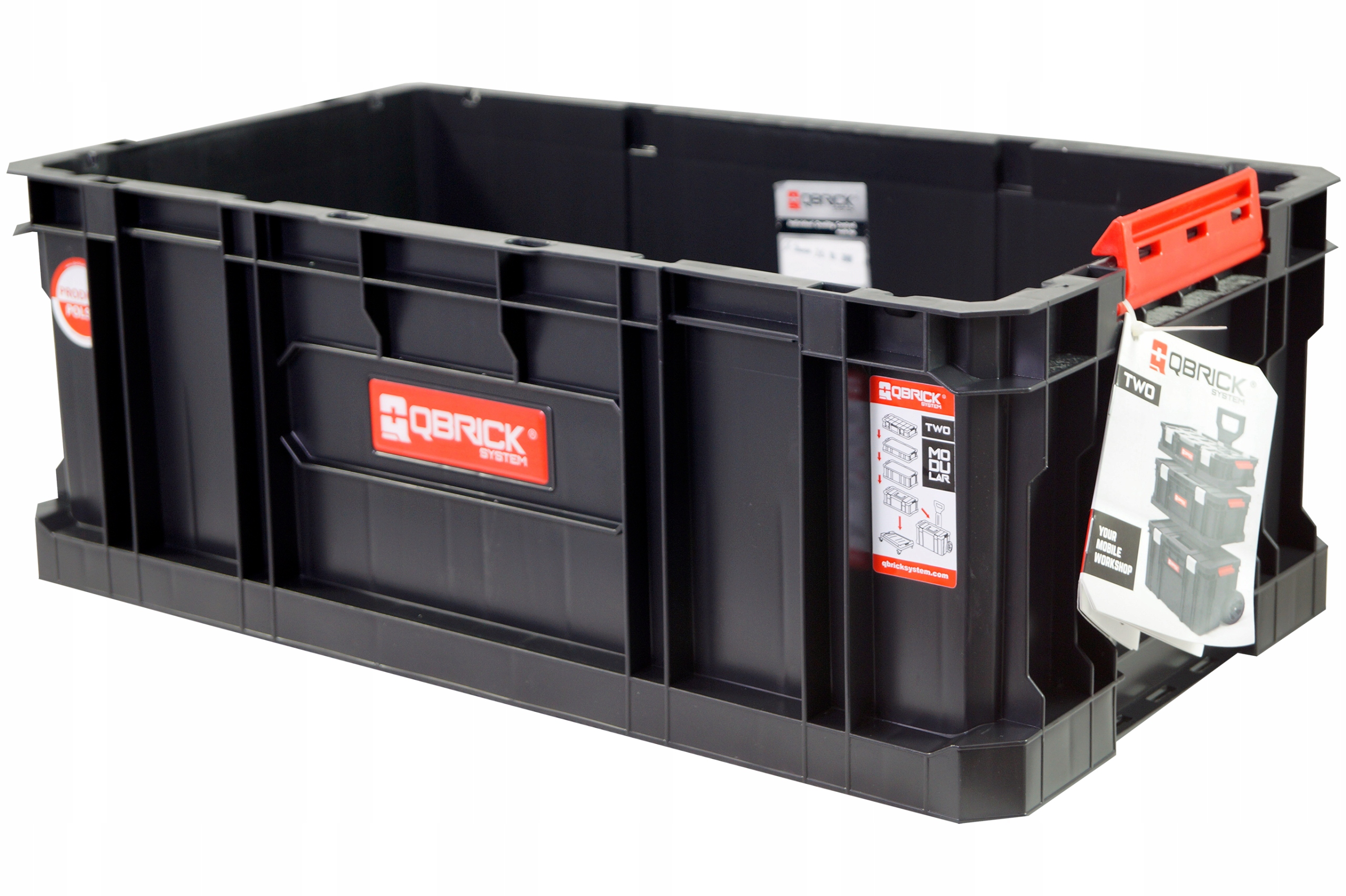 Skrzynka TABLICA NARZĘDZIOWA Qbrick TWO ORGANIZERY Wysokość produktu 9 cm