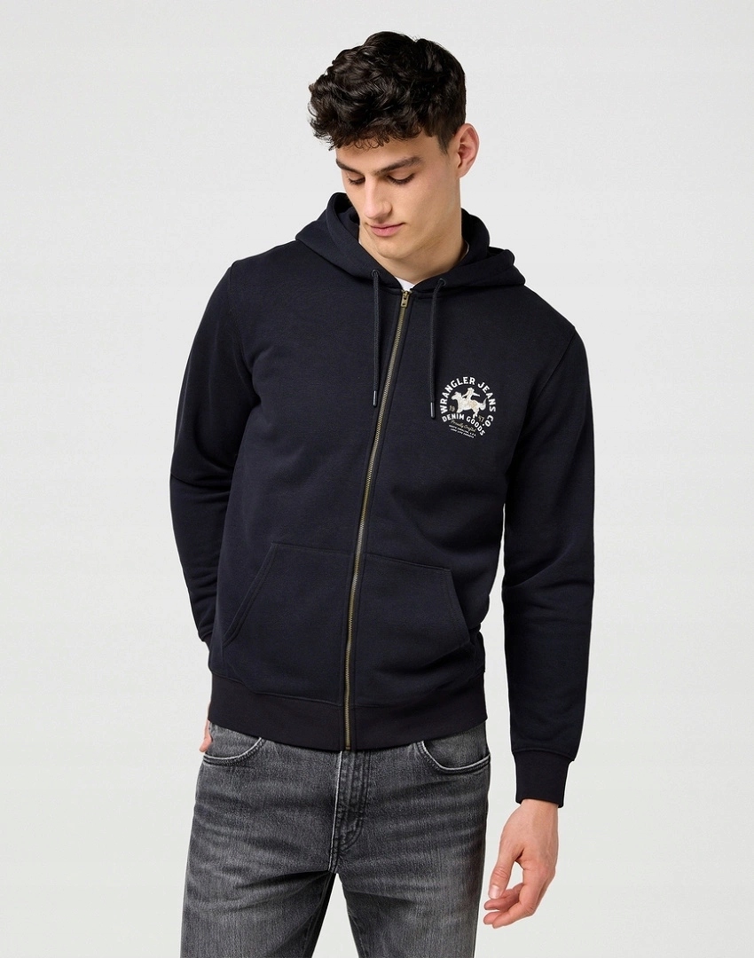 Wrangler Graphic Zip Hoodie Black 112371462 XXL