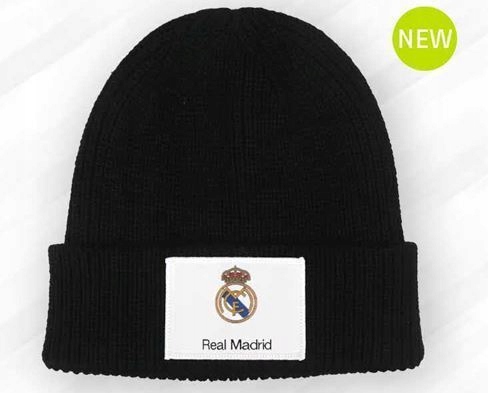 Real Madryt jesienno- zimowa czapka One Size L/XL