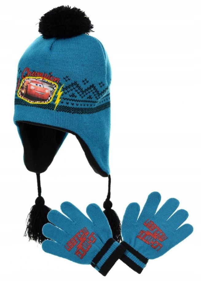 

Czapka Zimowa i Rękawiczki Cars Disney