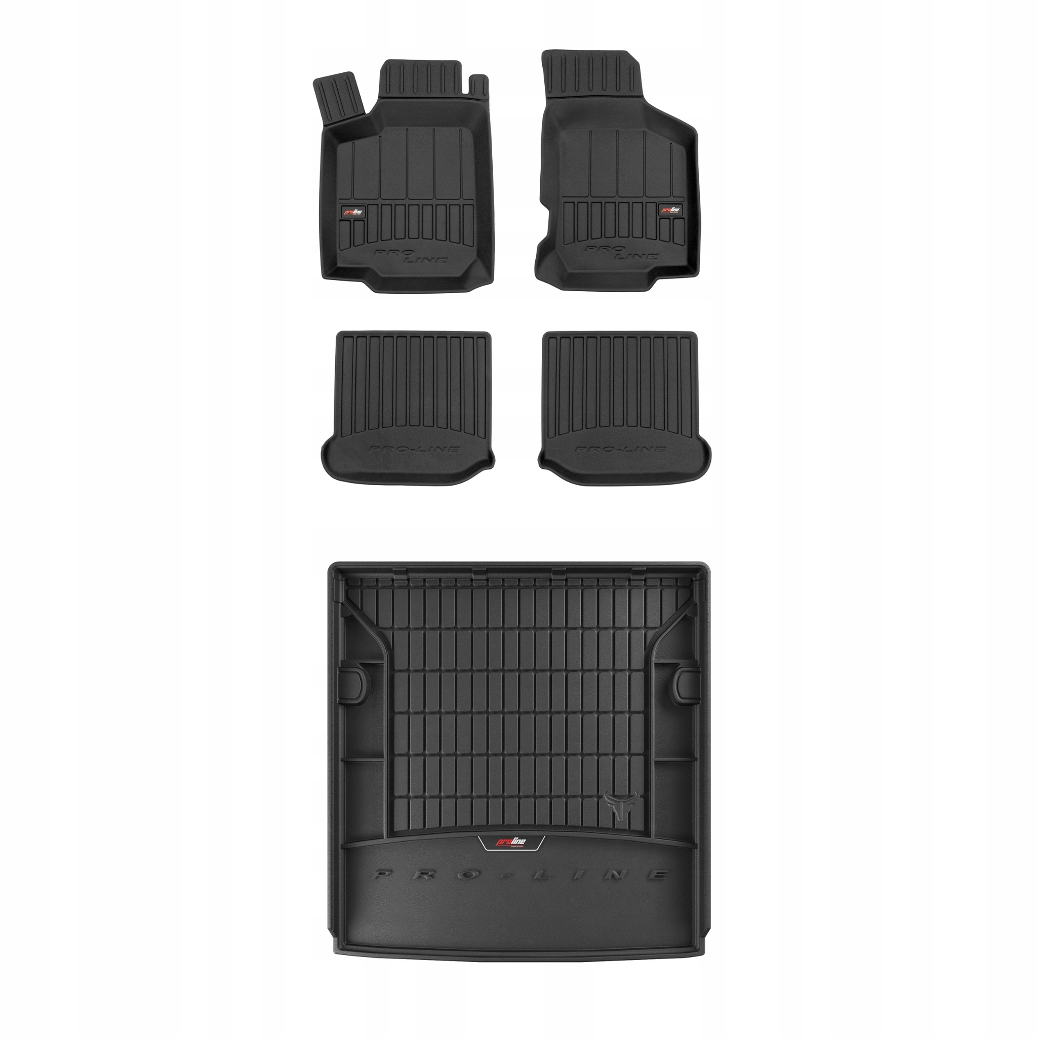 Frogum 3D sada gumových koberců a rohože s logem pro Škoda Octavia I 1996-2010