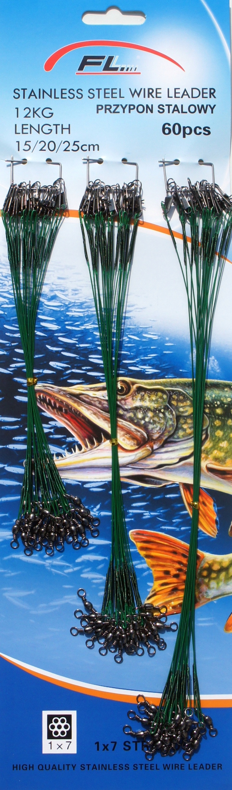 PRZYPONY STALOWE 15/20/25 cm /12 kg - 60 szt Wyprzedaż