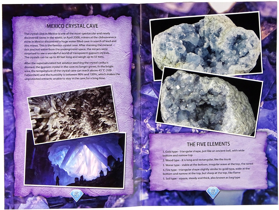 KOPALNIA KRYSZTAŁÓW Diamentów wykopaliska archelog Marka QULKI