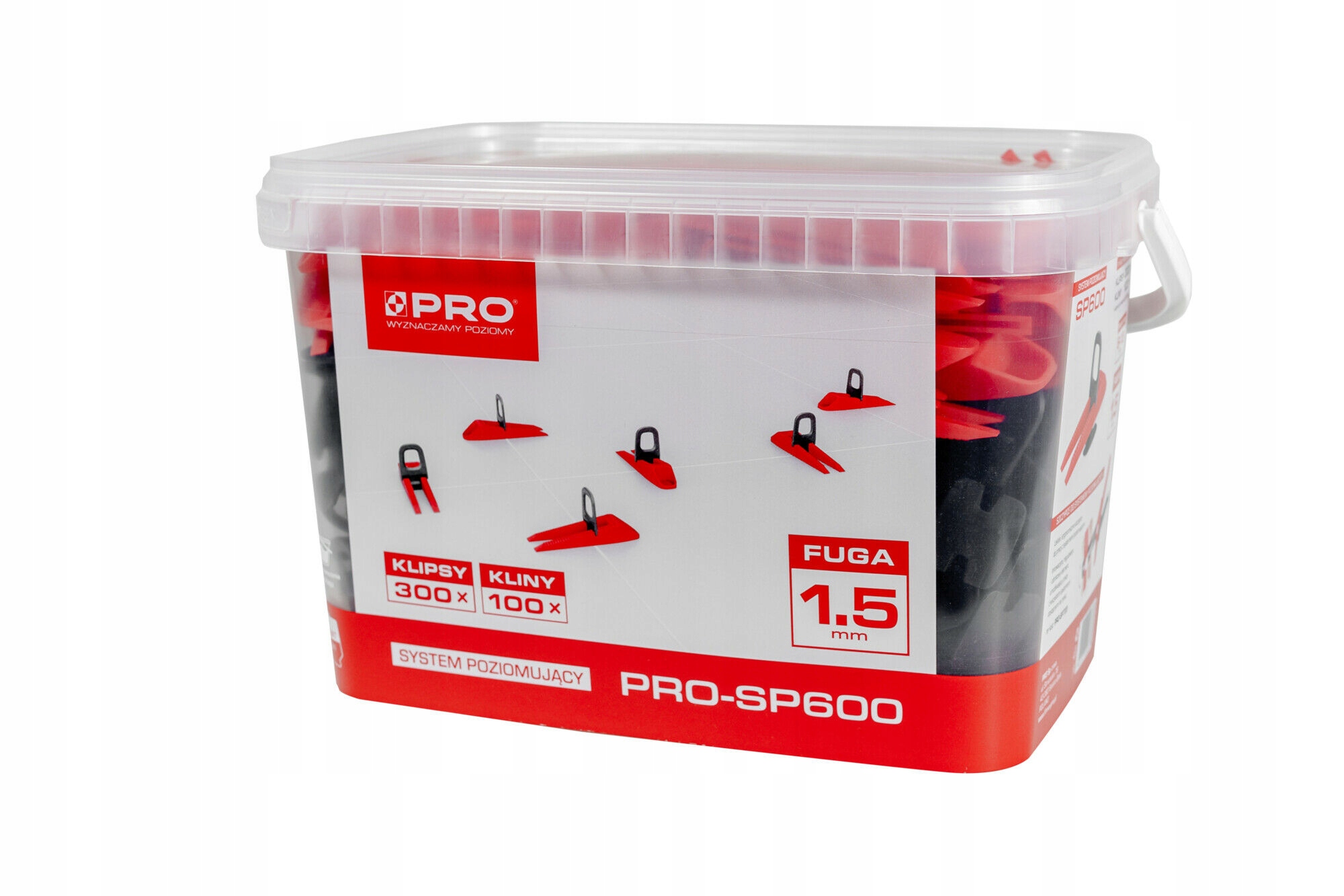 

Pro System Poziomowania Płytek 300 KLIPS+100 Klin