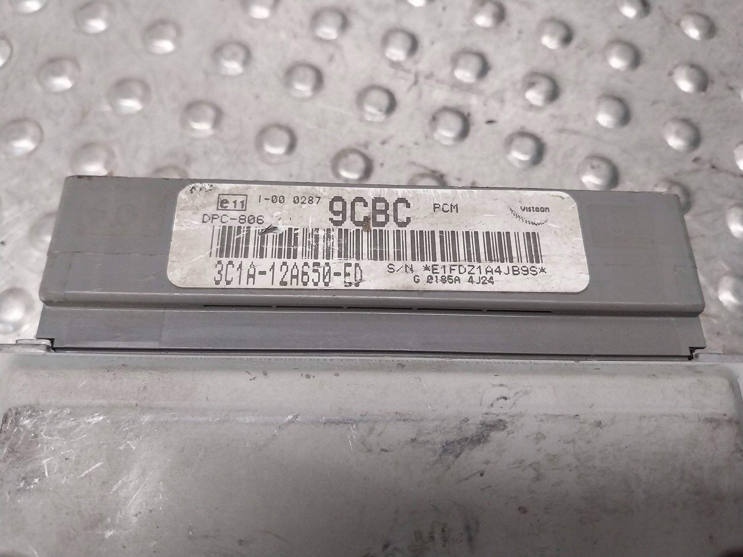 computer control unit of the engine 3C1A-12A650-ED FORD TRANSIT TOURNEO 2.0 TDCI