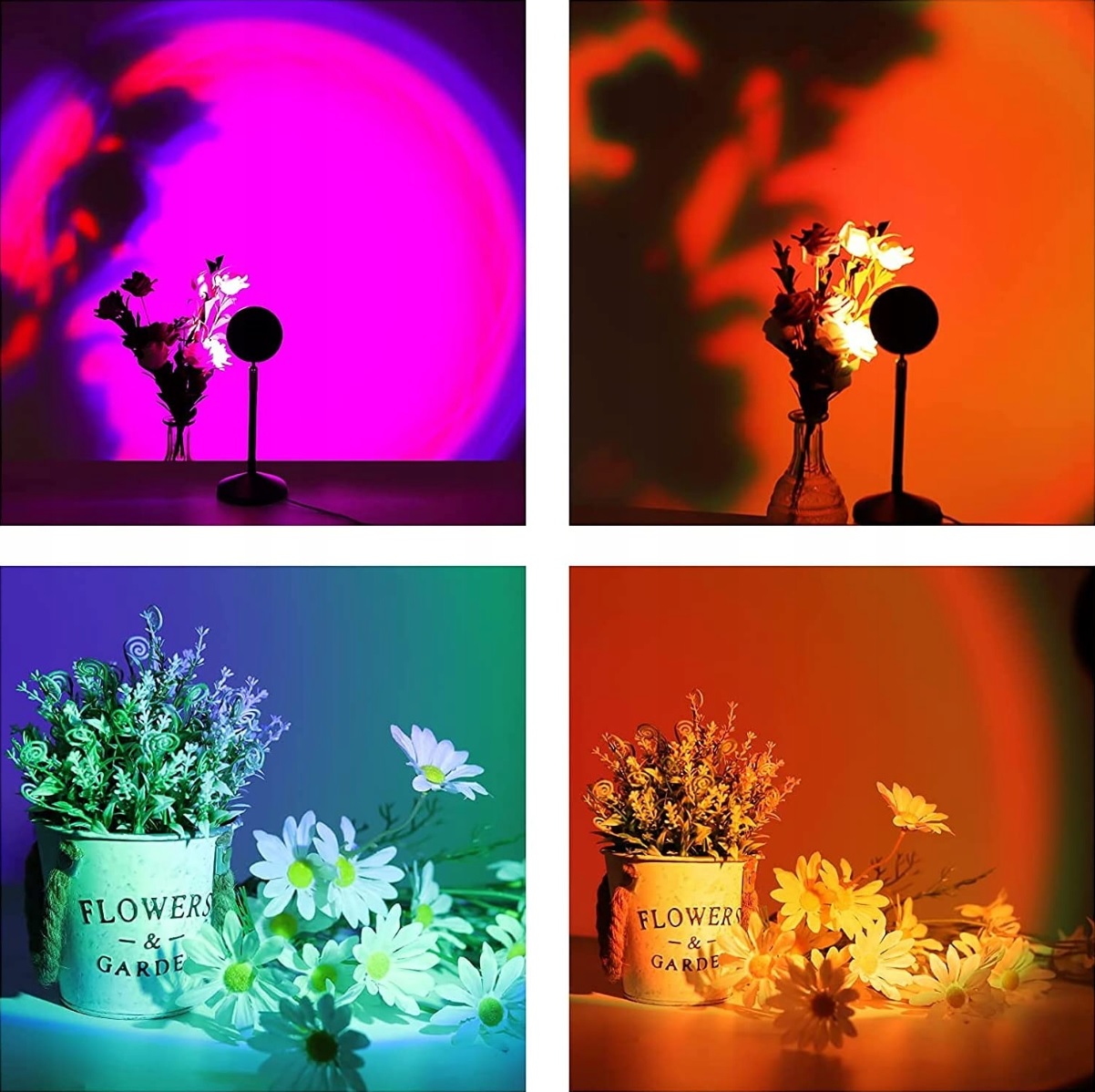 LAMPKA NOCNA SUNSET LED DO SYPIALNI NA BIURKO DLA DZIECI STOJĄCA - PREZENT Certyfikat CE