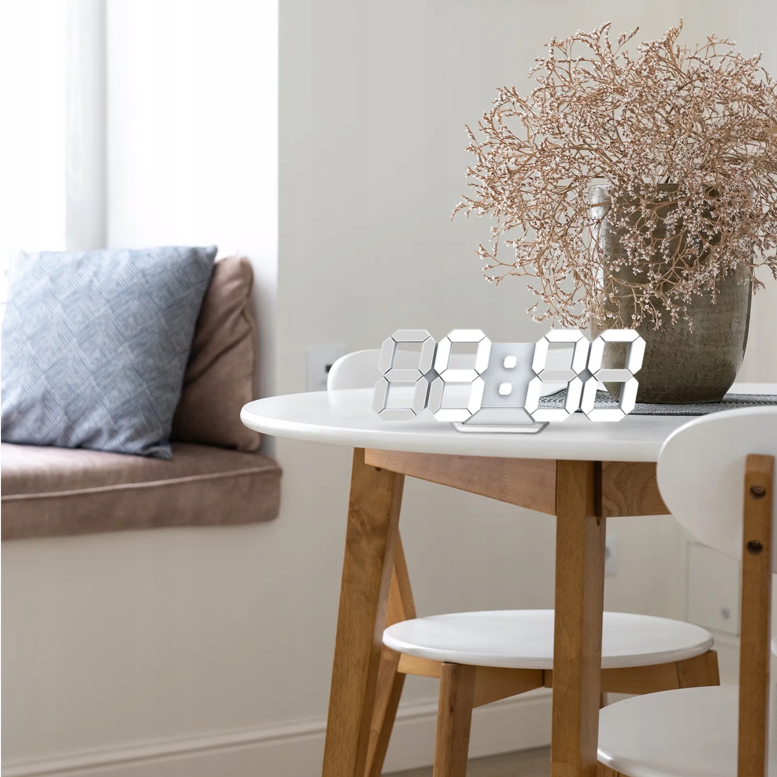 Zegar LED ścienny lub biurko EAN (GTIN) 5905832549237