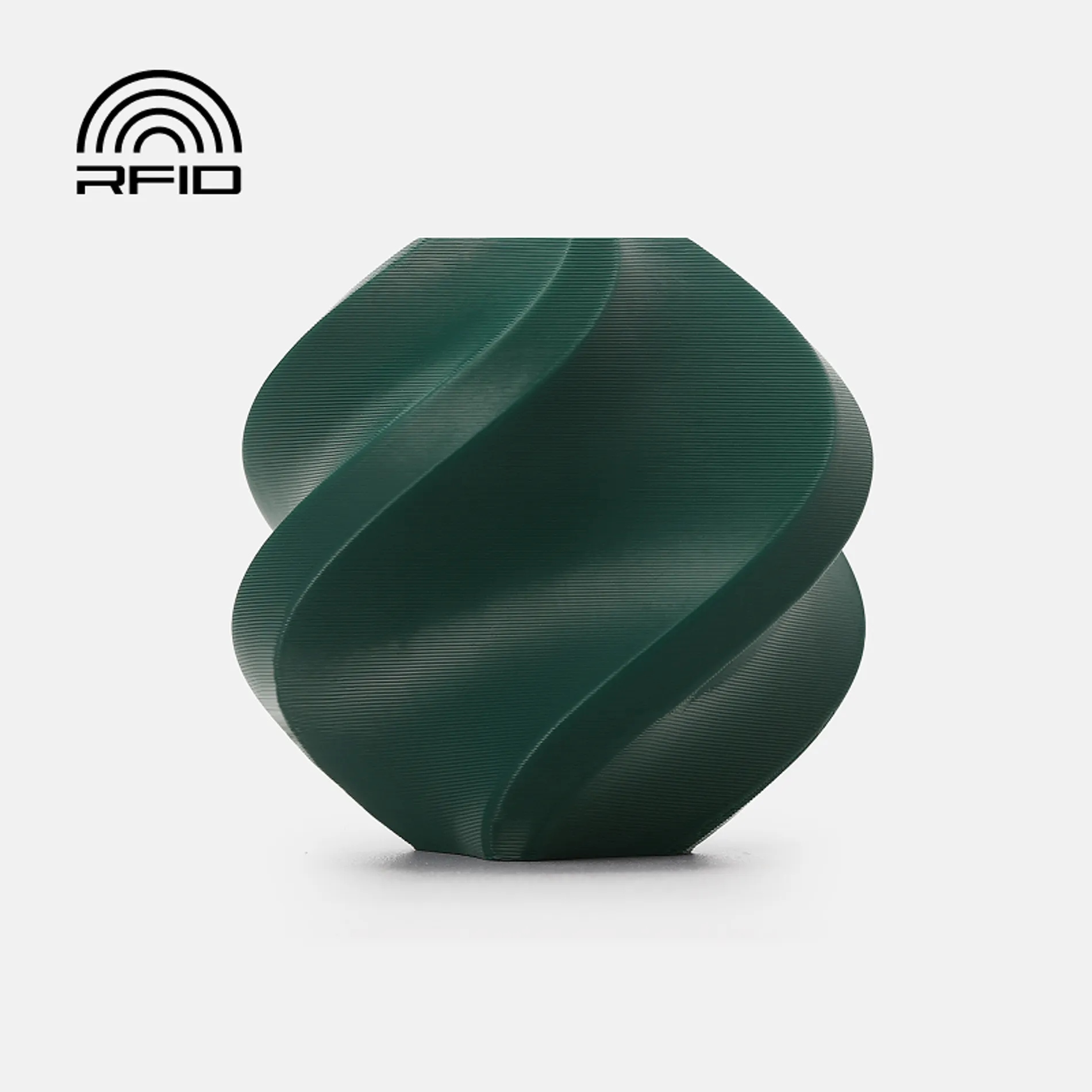 Filament Bambu Lab PETG Basic 1 kg - z wielorazową szpulą - Pine Green