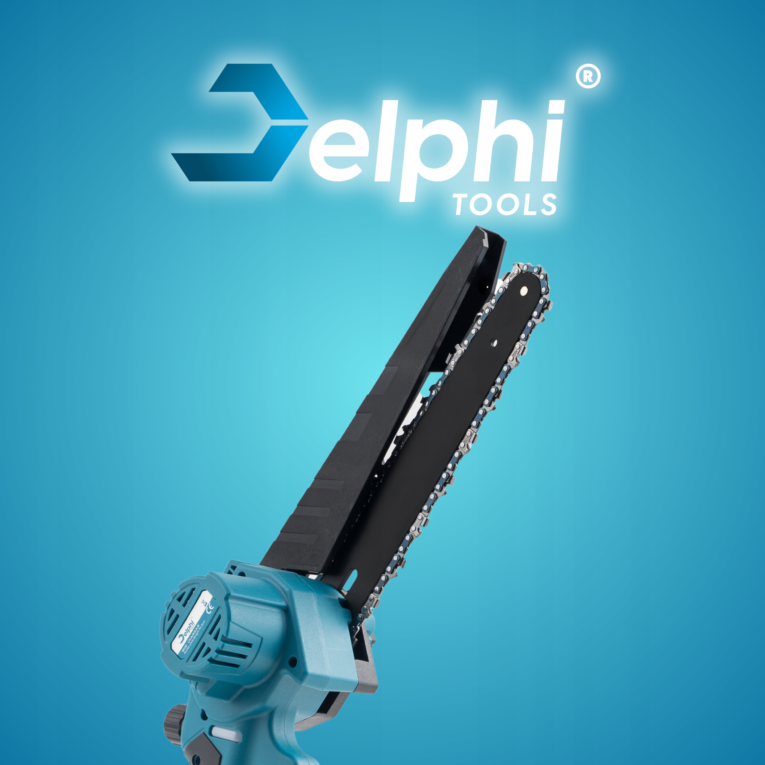 PIŁA ŁAŃCUCHOWA AKUMULATOROWA PRO 8" BEZSZCZOTKOWA PILARKA DO GAŁĘZI RĘCZNA Producent prowadnicy Delphi Tools