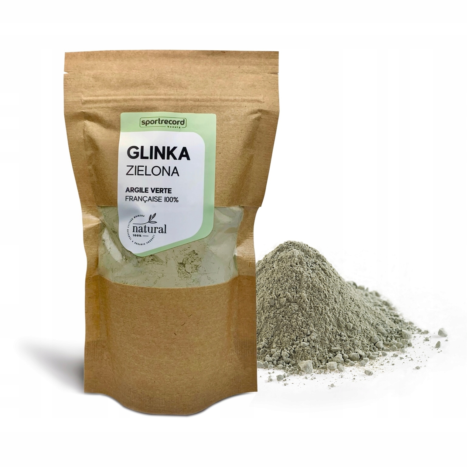 

Glinka Zielona 100% naturalna Trądzik 450g
