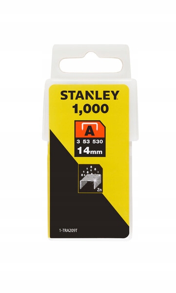 

Stanley Zszywki Typ A 14MM 1000SZT 1-TRA209T