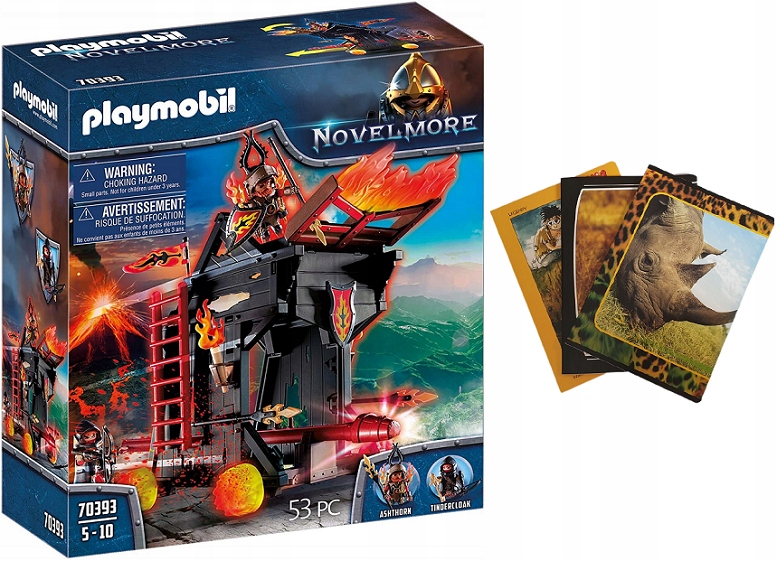 

Playmobil 70393 Novelmore Ognisty Taran Z Burnham