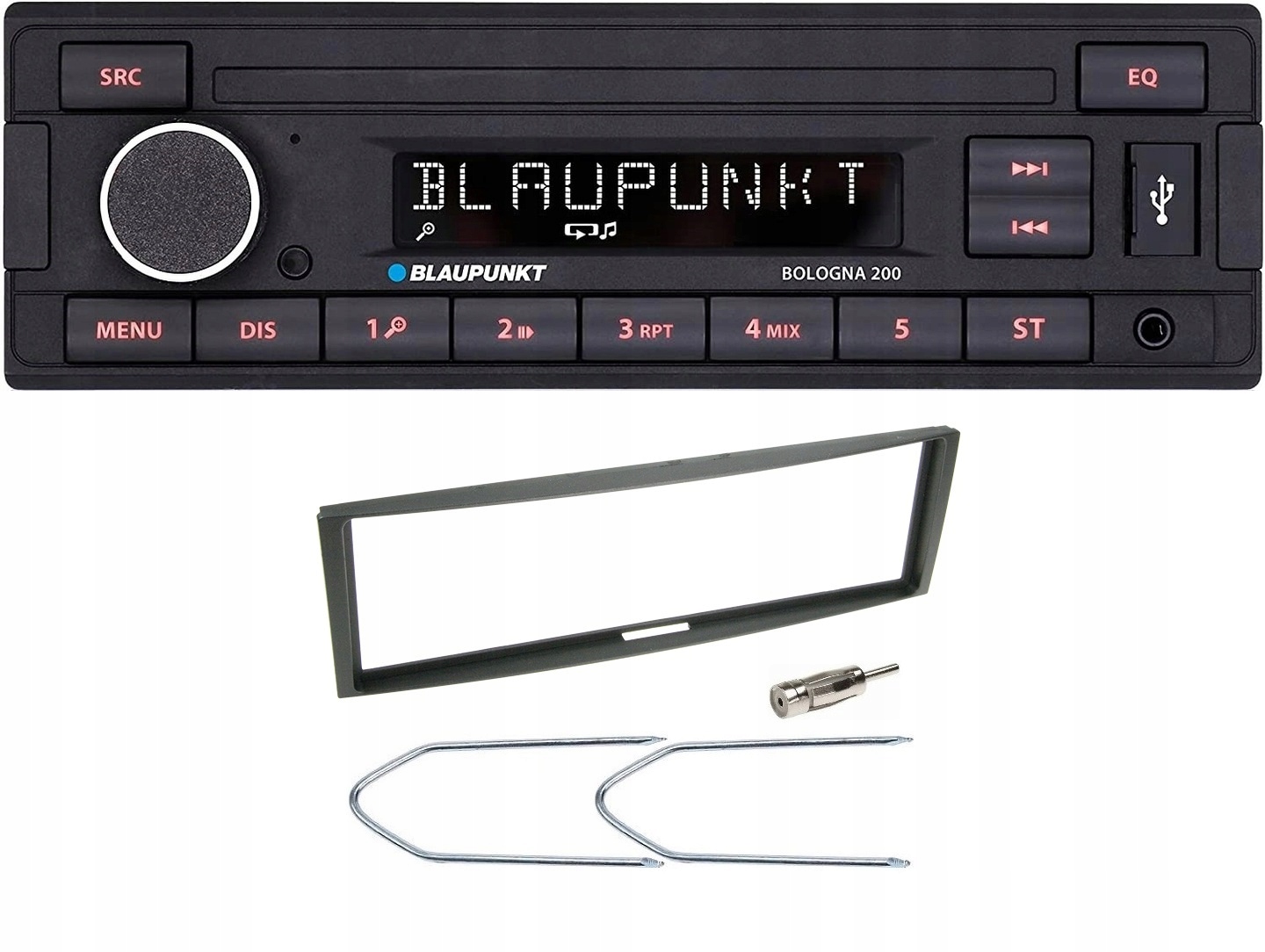 Automobilové rádio MP3 Usb Renault Megane II Clio III Blaupunkt Bologna 200