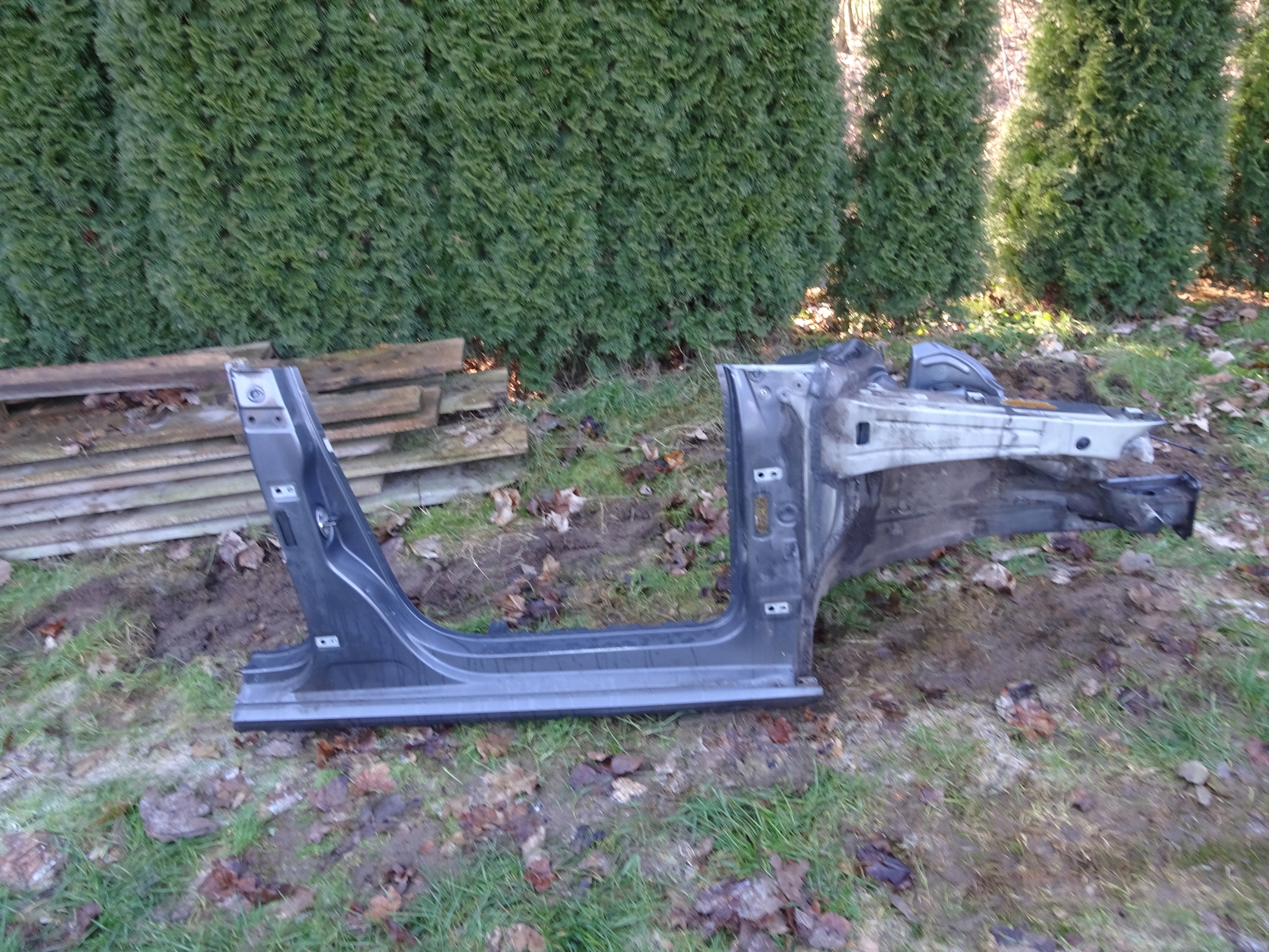 VW POLO Vr ЧЕТВЕРТЬ ПОРОГ ЛОНЖЕРОН СТОЙКА ПРАВА Ld7r