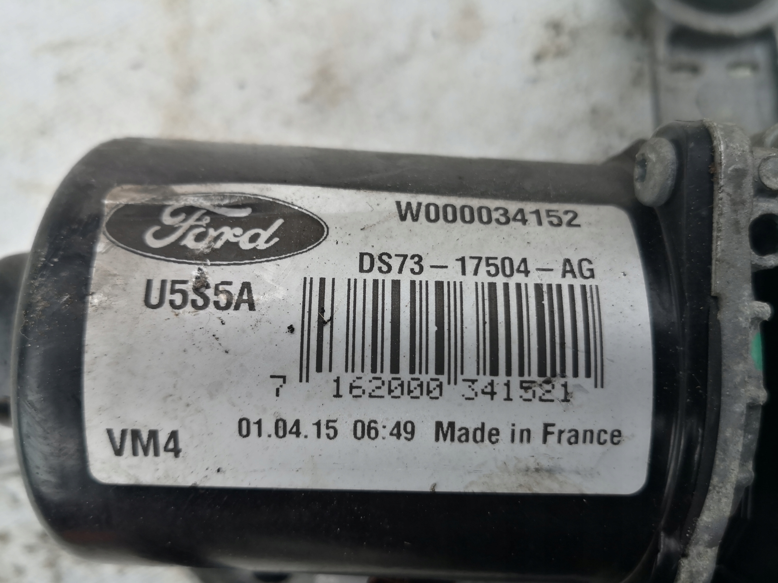 wiper mechanism left FORD MONDEO MK5