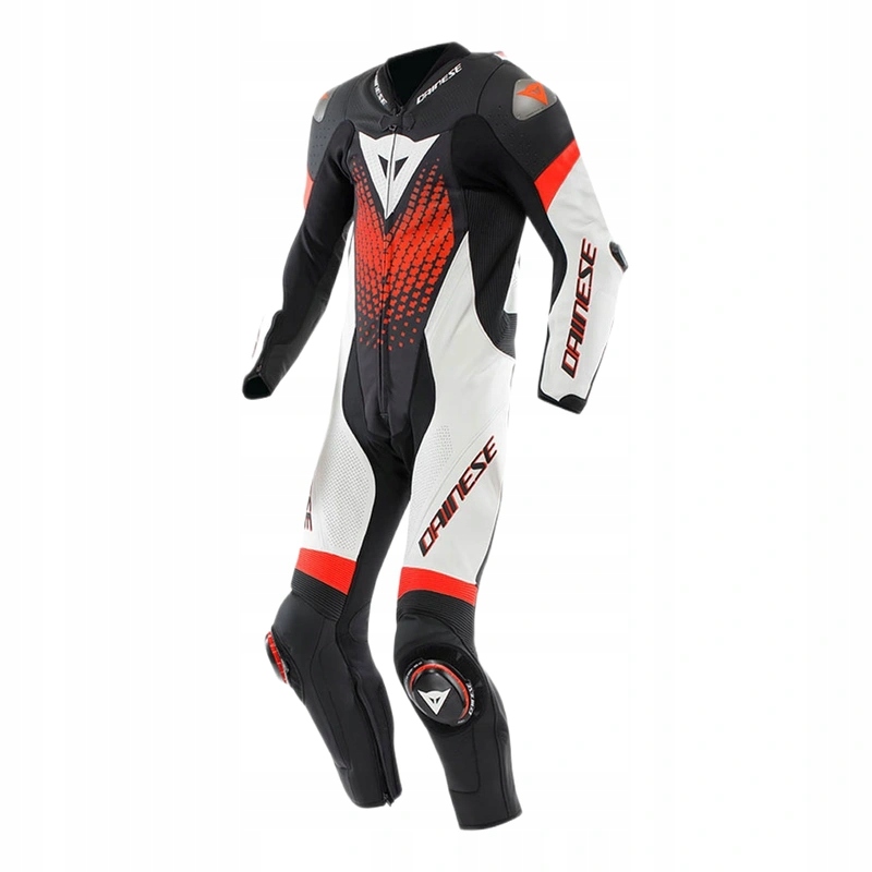 Kombinéza Dainese Laguna Seca 6 Fluo Red čierna červená biela Darčeky