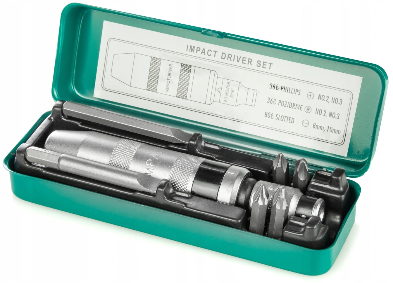 Роторная ударная отвертка + биты и картридж KAMASA