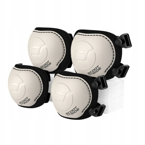 Scootandride Zestaw ochraniaczy dla dzieci S Ash