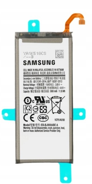 Nowa Oryginalna Bateria EB-BJ800ABE Samsung J6 2018 SM-J600F, SM-J600FN