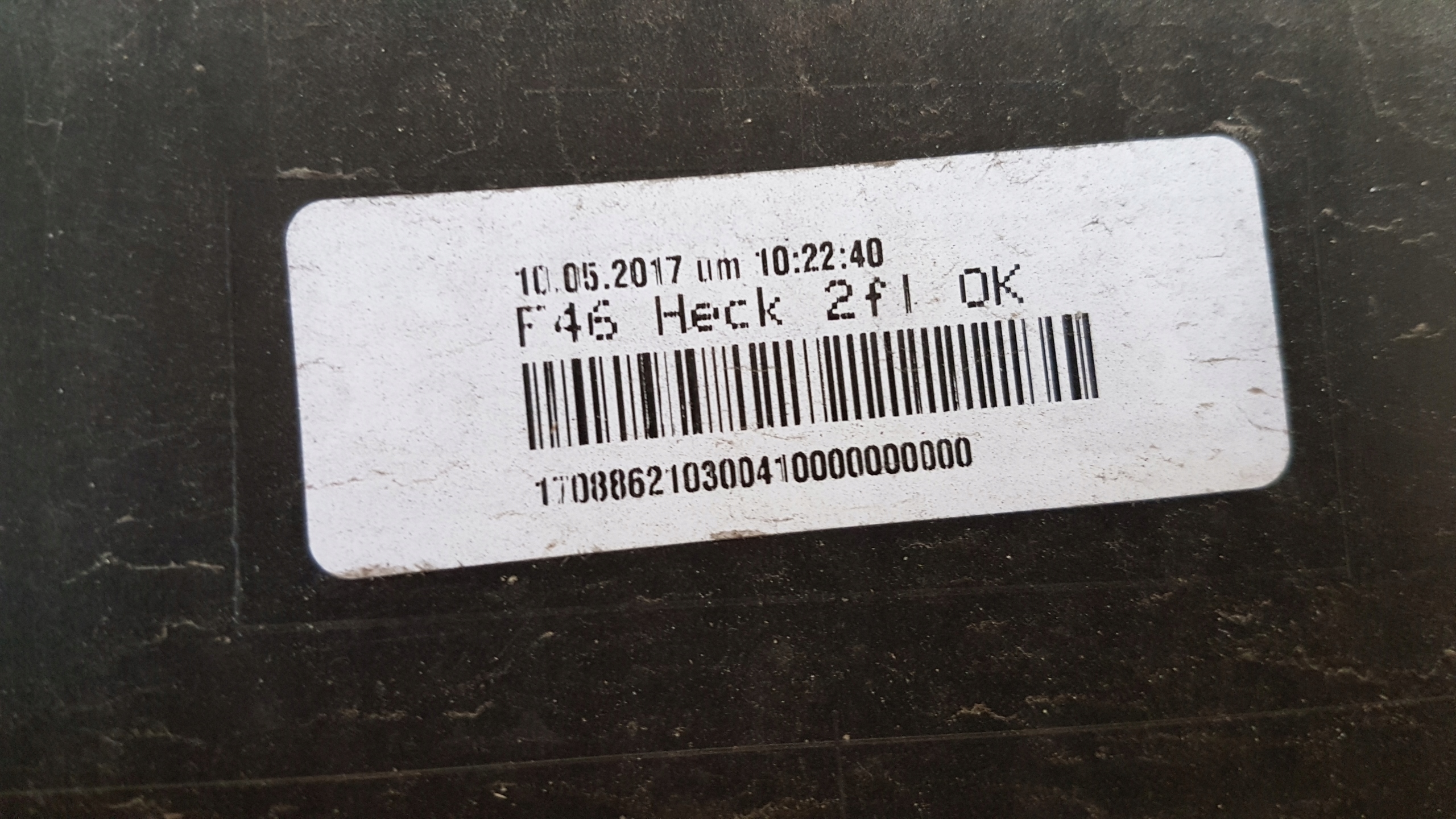 Stoßstange hinten BMW SERIA 2 F46