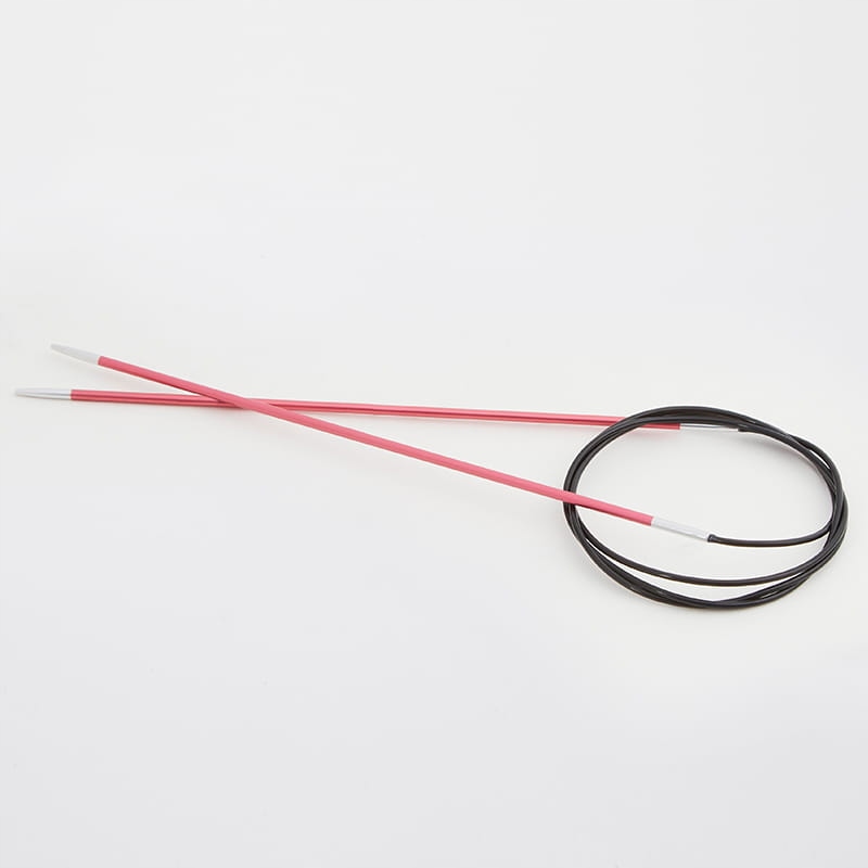 Druty z żyłką KnitPro Zing 2,0 mm; 40 cm