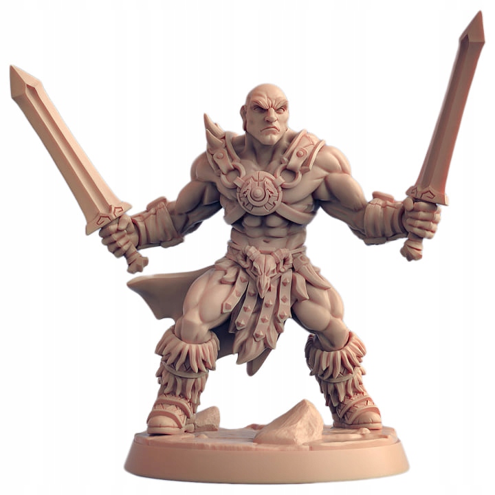 

Figurka Ag Barbarzyńca z dwoma mieczami Rpg