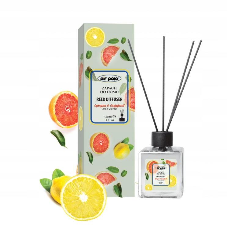 

Patyczki zapachowe 120 ml Cytryna Grejpfr
