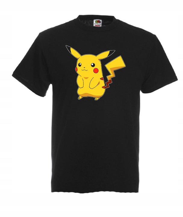 

L Koszulka Męska Pokemony Pikachu Pika Wzory