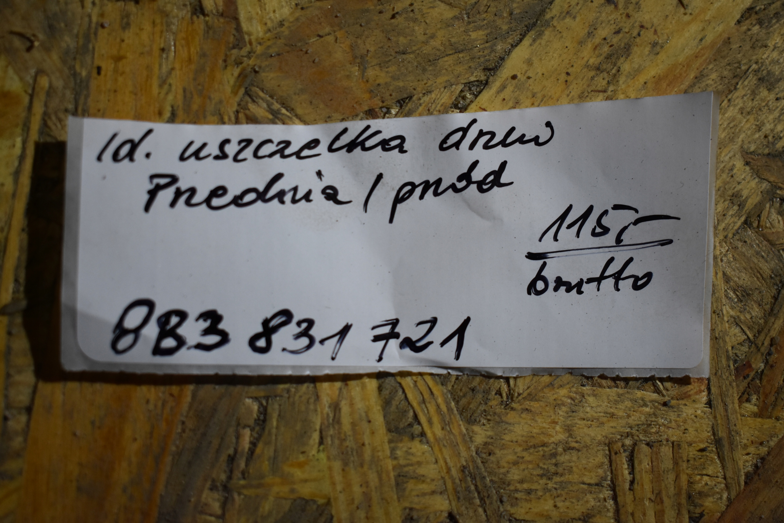 IDEALNA gasket door front front AUDI A5 B10 1