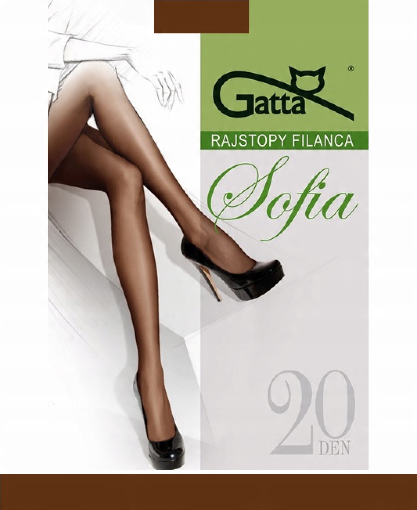 

Gatta Sofia Rajstopy dam. 20 Den wz.00/3-M/Inka