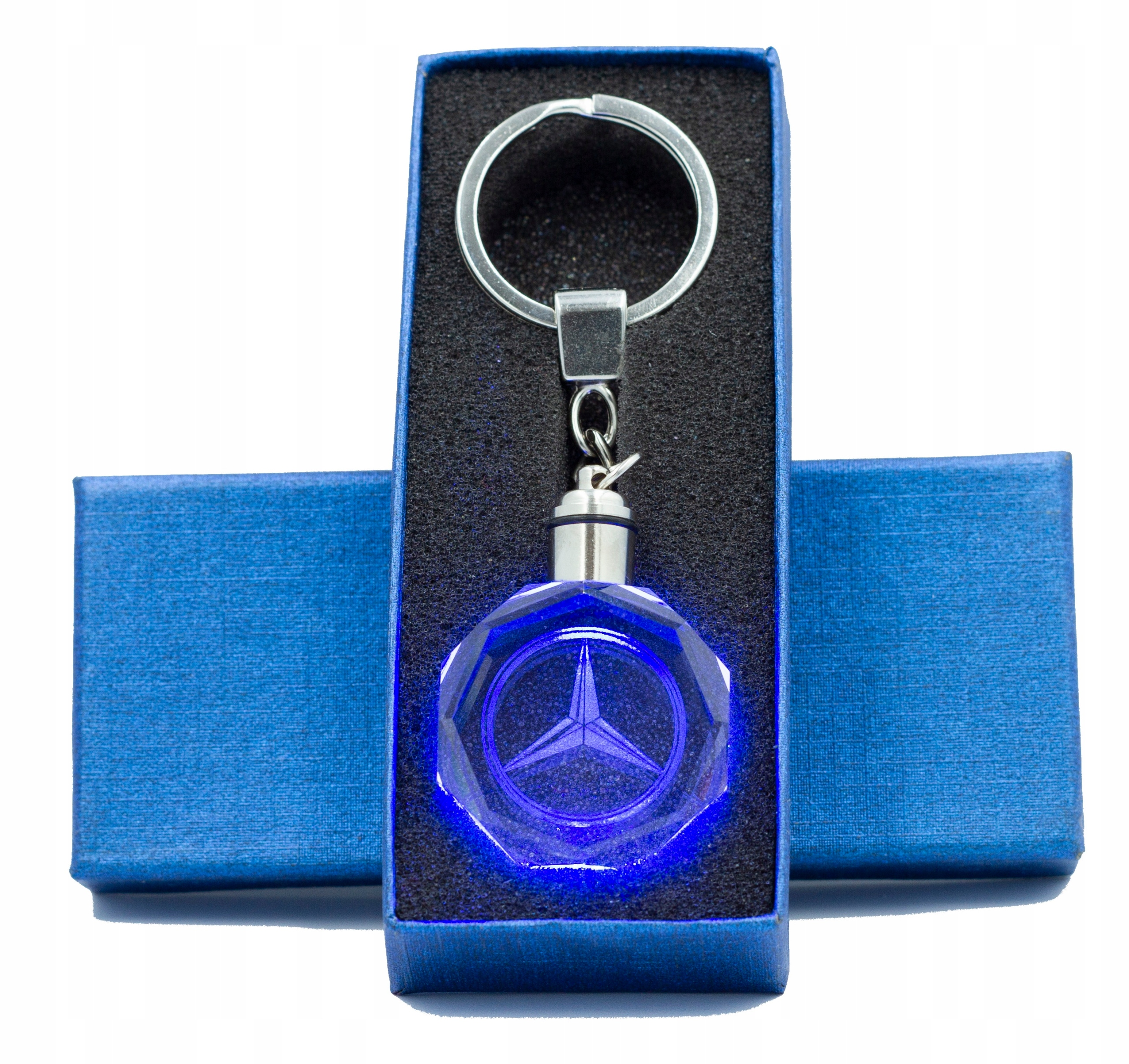 

Brelok Led do kluczy Mercedes Kryształ 5 kolorów
