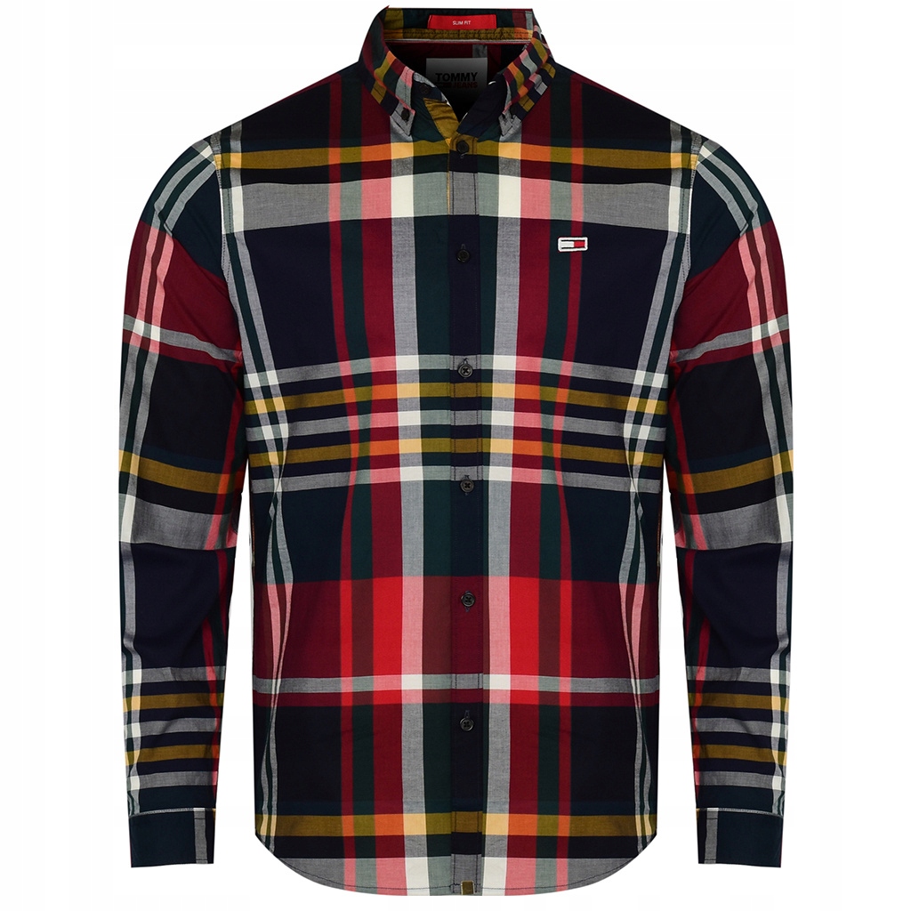 Pánská košile Tommy Jeans Tartan DM0DM13041 C87
