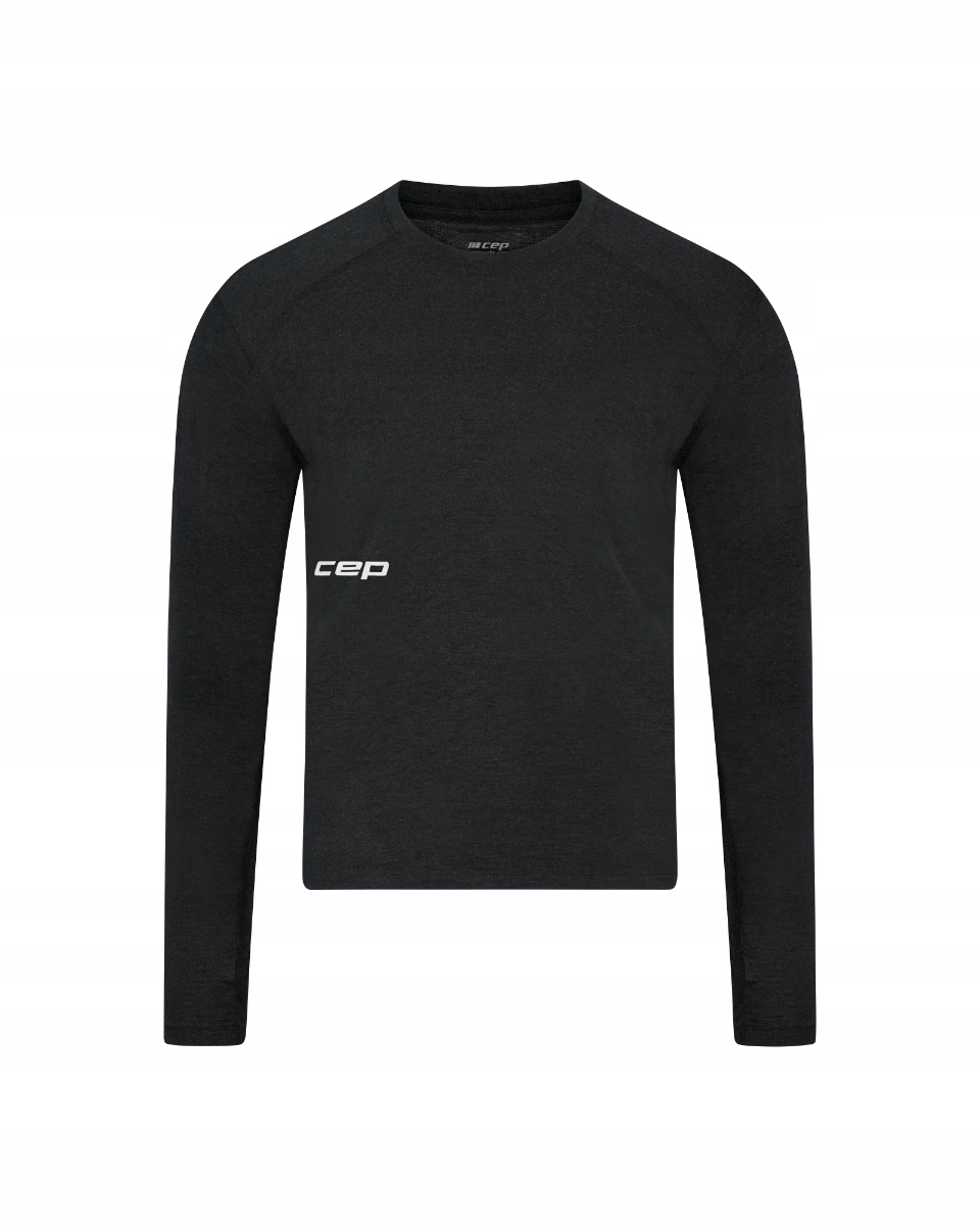 Cep Core Run sportovní mikina z merino vlny na zimu M