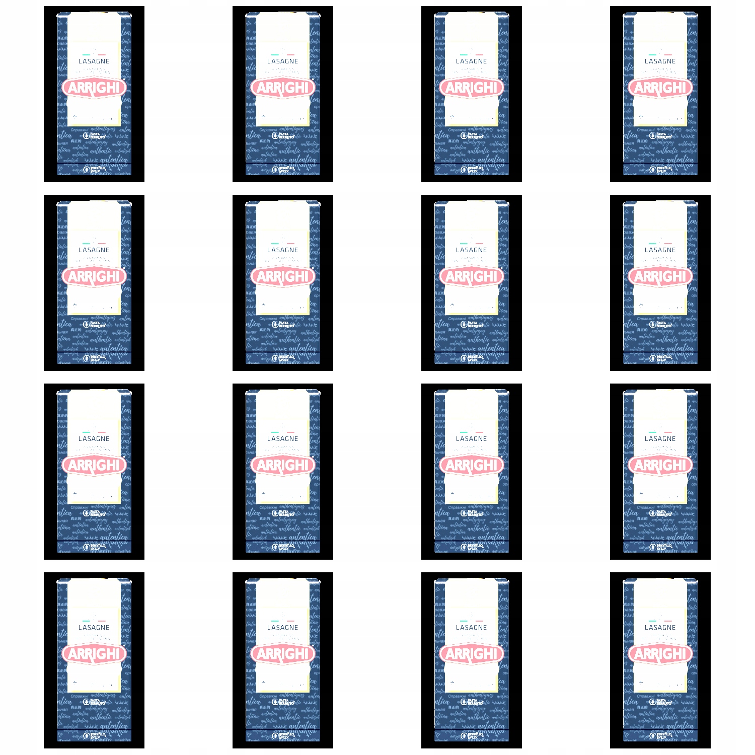 Levně 16 x 500 g Arrighi těstoviny lasagne Karton
