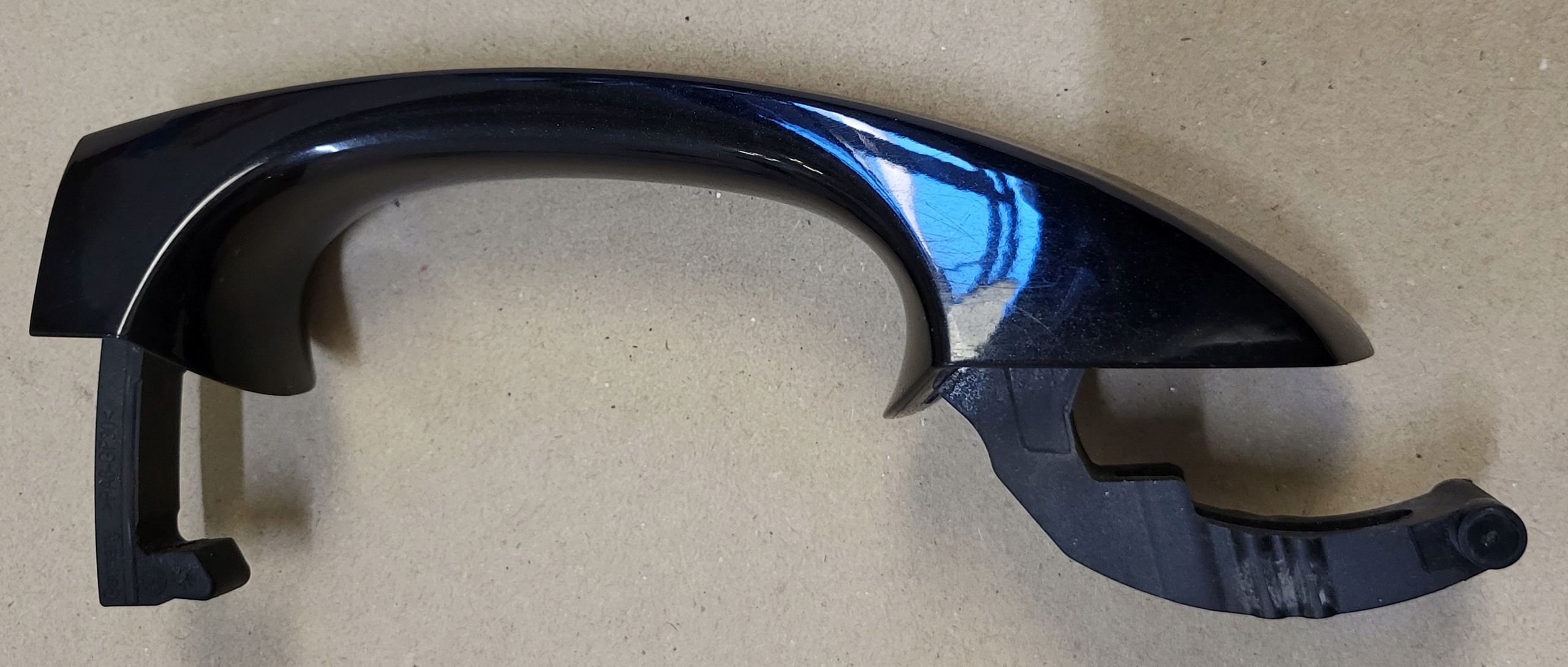 handle exterior left rear part VW GOLF VII 7 5G ARTEON OE EU black LC9X