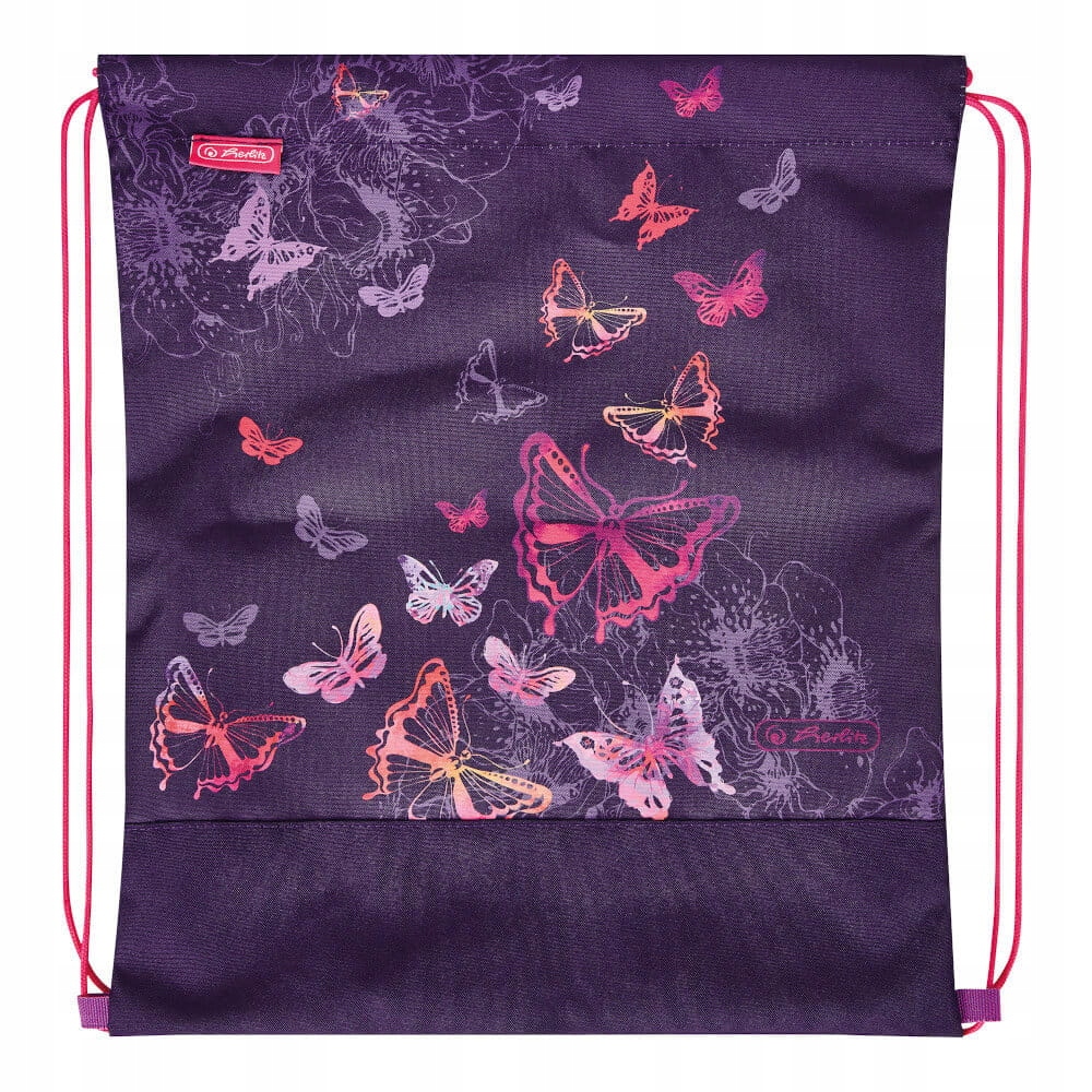 Zestaw tornister LOOP PLUS BUTTERFLIES Płeć dziewczynki