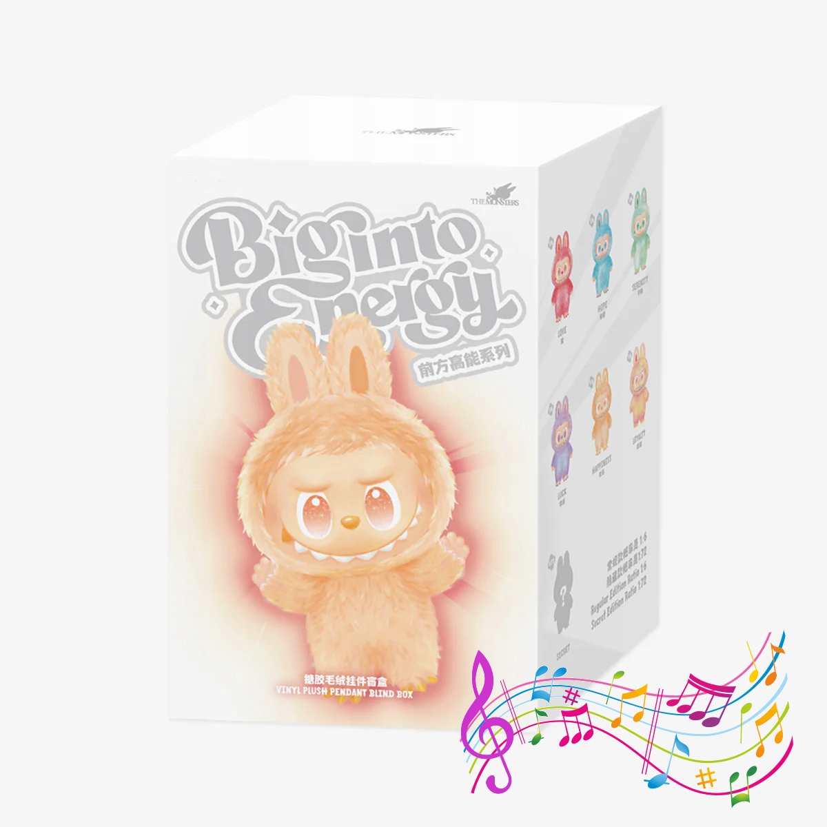 【正規品・未開封】Labubu POP MART Big into Energy POP MART THE MONSTERS Big into Energy ぬいぐるみ 【1ピース