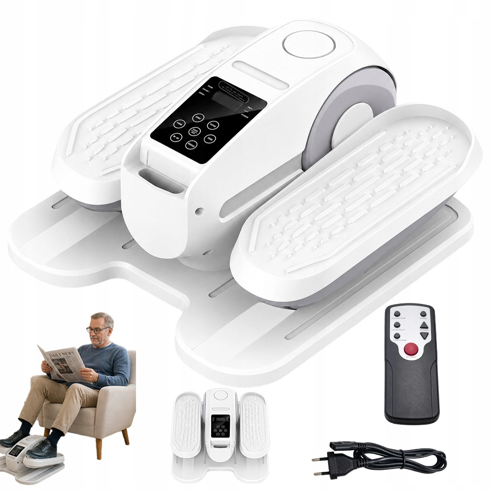 Eliptický Orbitrek Pod Stůl 2V1 Automatický Manuální 12 Úrovní Tichý Provoz 50W