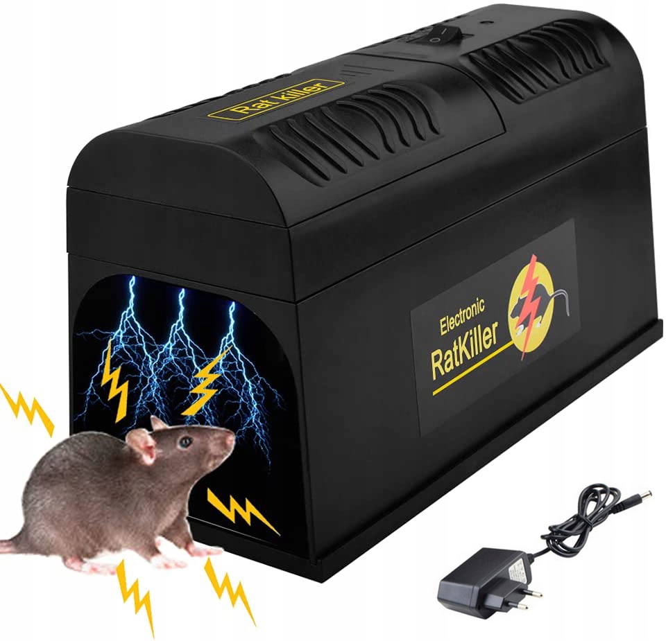 

Elektryczna Pułapka Na Szczury Myszy Gryzonie