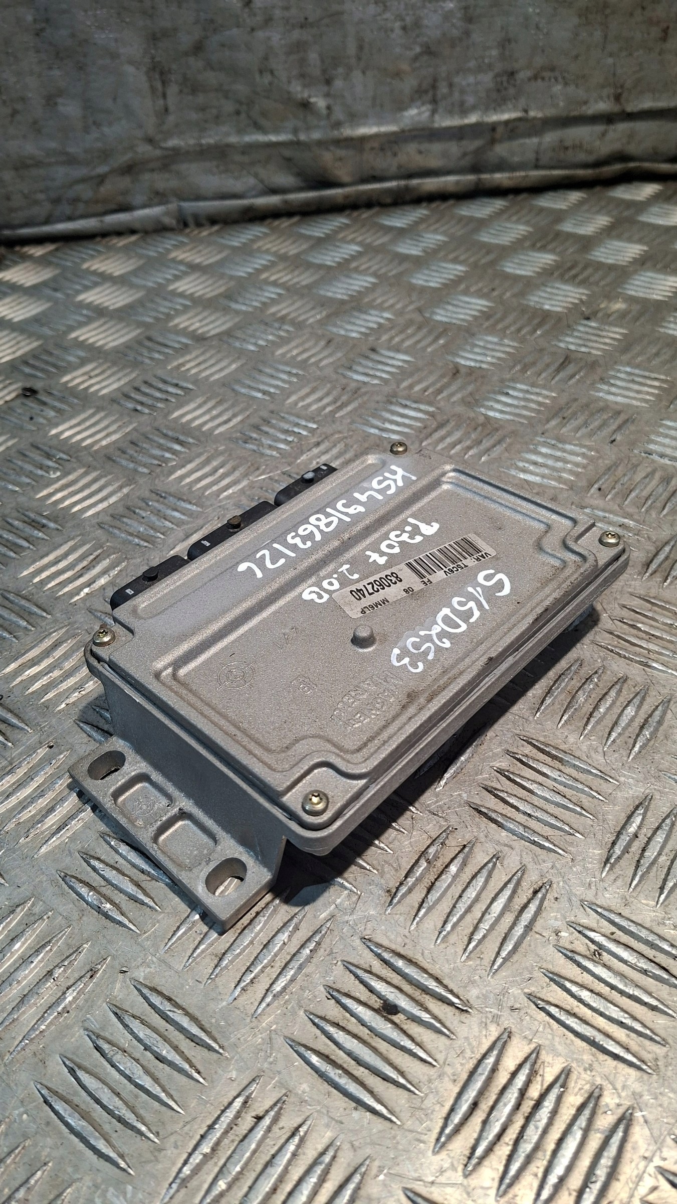 control unit of the engine PEUGEOT 307 2.0