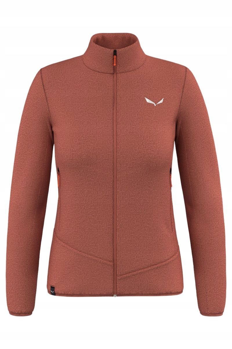 Salewa mikina treková mikina Puez Rocca Pl Women červená 38_M