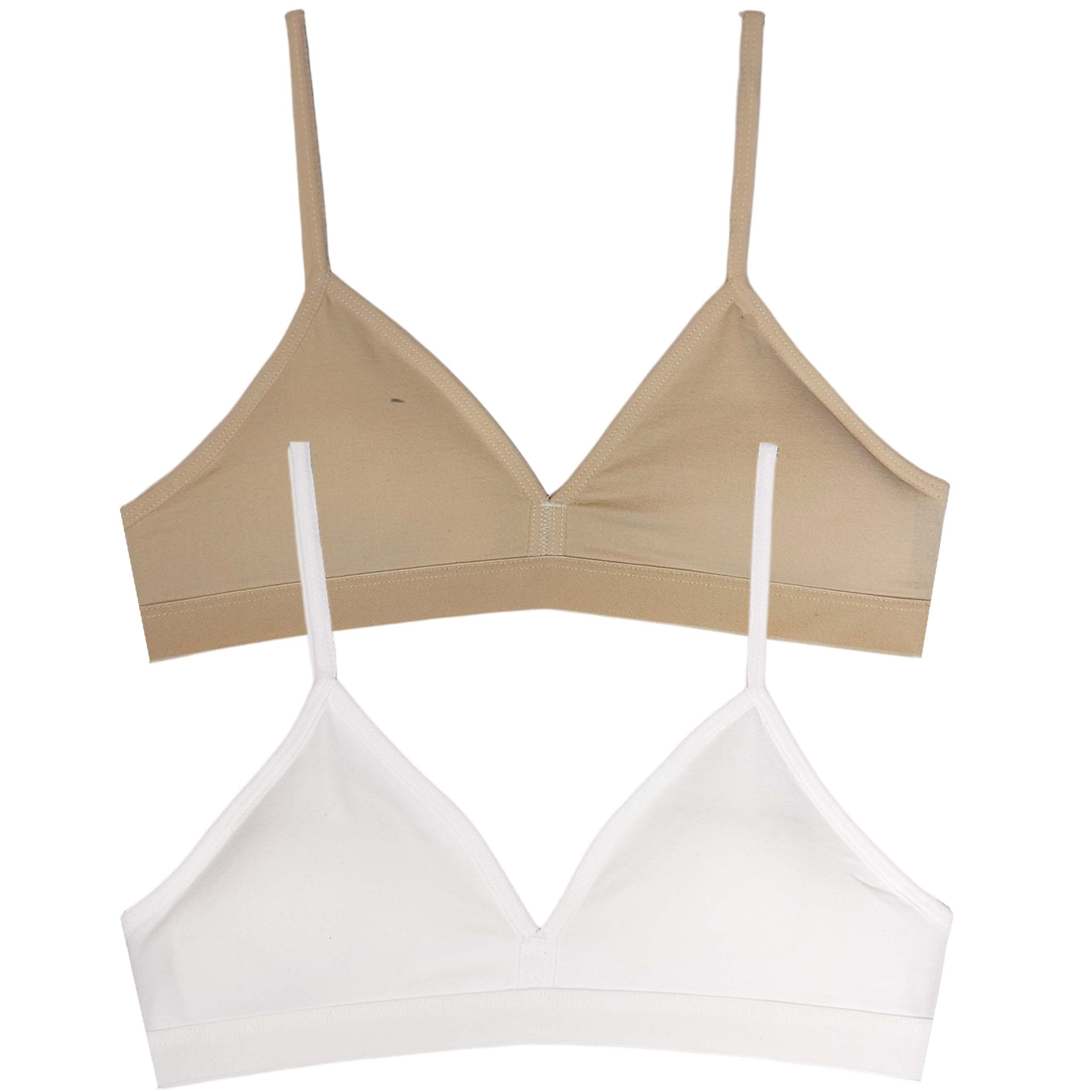 BIUSTONOSZ STANIK TOP DZIECIĘCY 134-146 ZESTAW 2 SZTUK