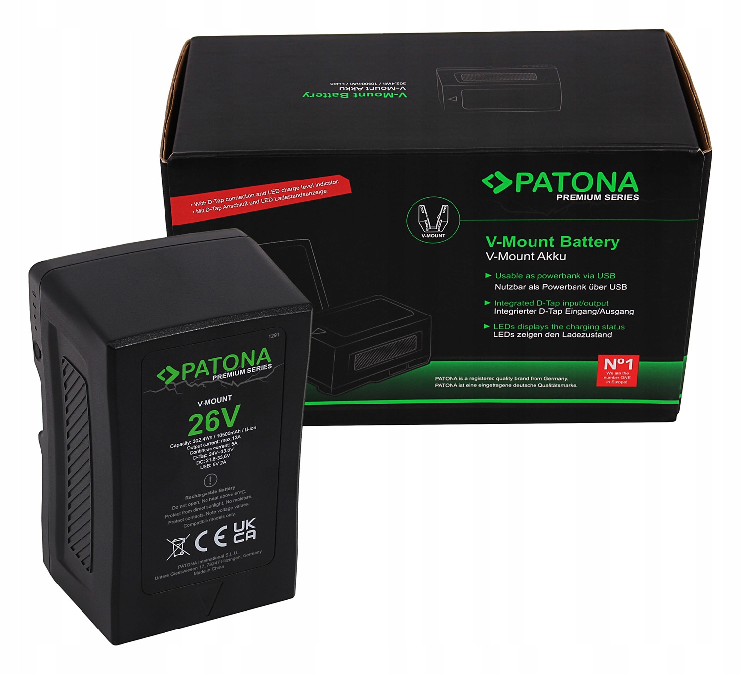 Akumulátor lithium-iontový (Li-Ion) Patona 26 V 10500 mAh