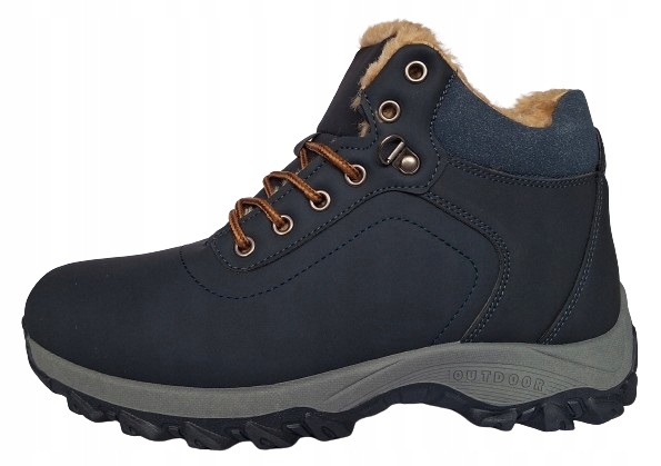 Pánské zimní zateplené trekové boty na zimu, outdoor, velikost 43