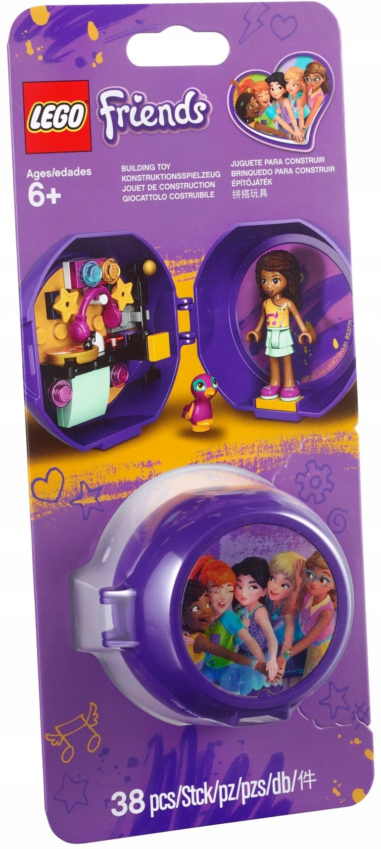 

Lego Friends Stanowisko DJ-a Andrei Kapsuła 853775