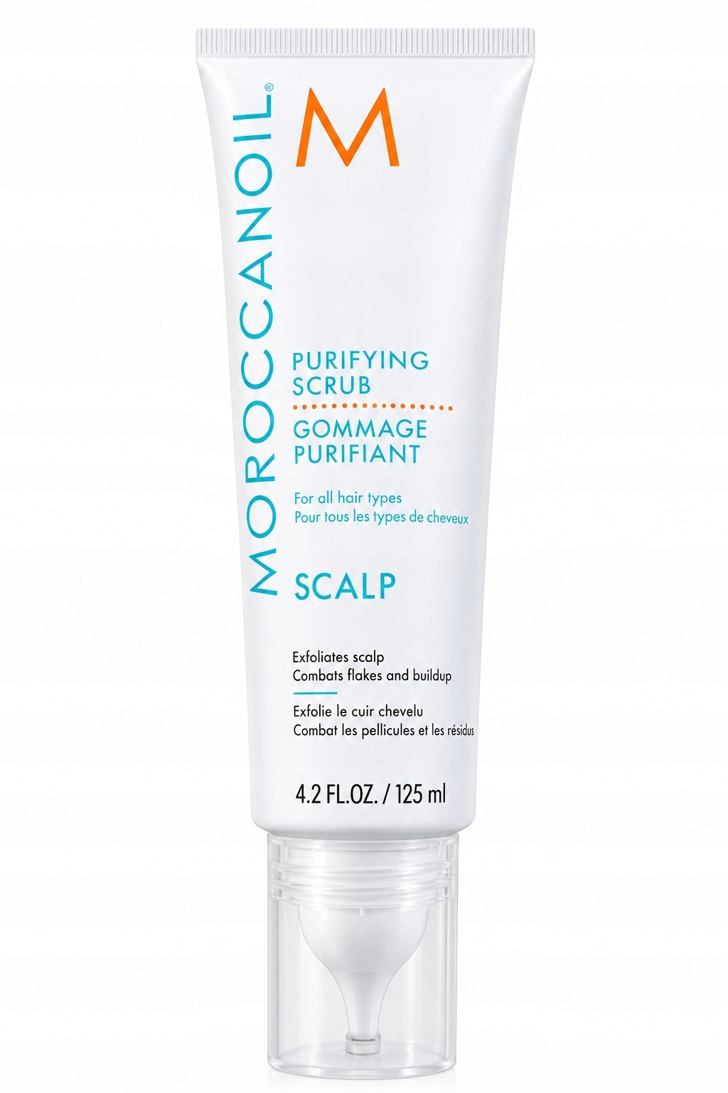 Moroccanoil Purifying Scrub Scalp 125 ml Peeling pro čištění pokožky hlavy