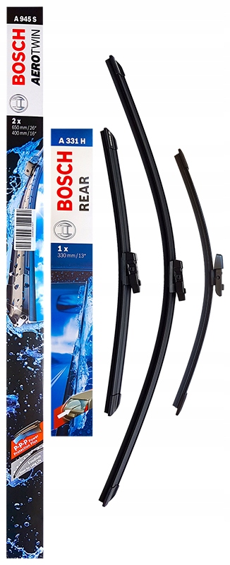 3397007945;3397008713 - BOSCH СТЕКЛООЧИСТИТЕЛЬ ПЕРЕДНИЙ + ЗАДНИЙ SEAT LEON III 3 5F1