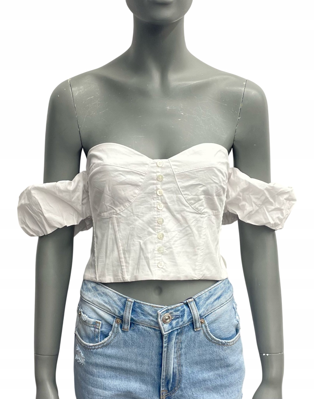 Staud Bílý Dámský Top, Velikost XL